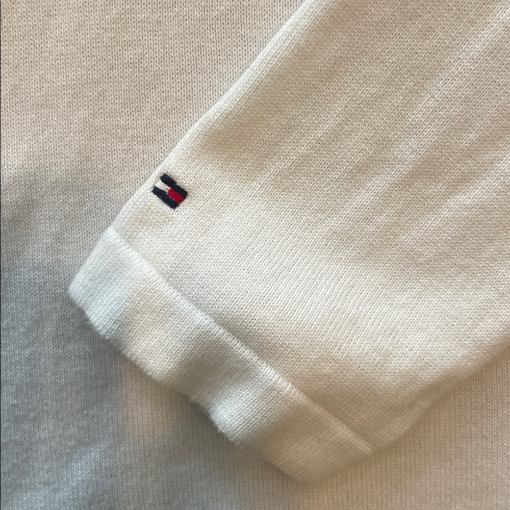 Tommy Hilfiger Red and Black Striped Sweater - Picture 6 of 7